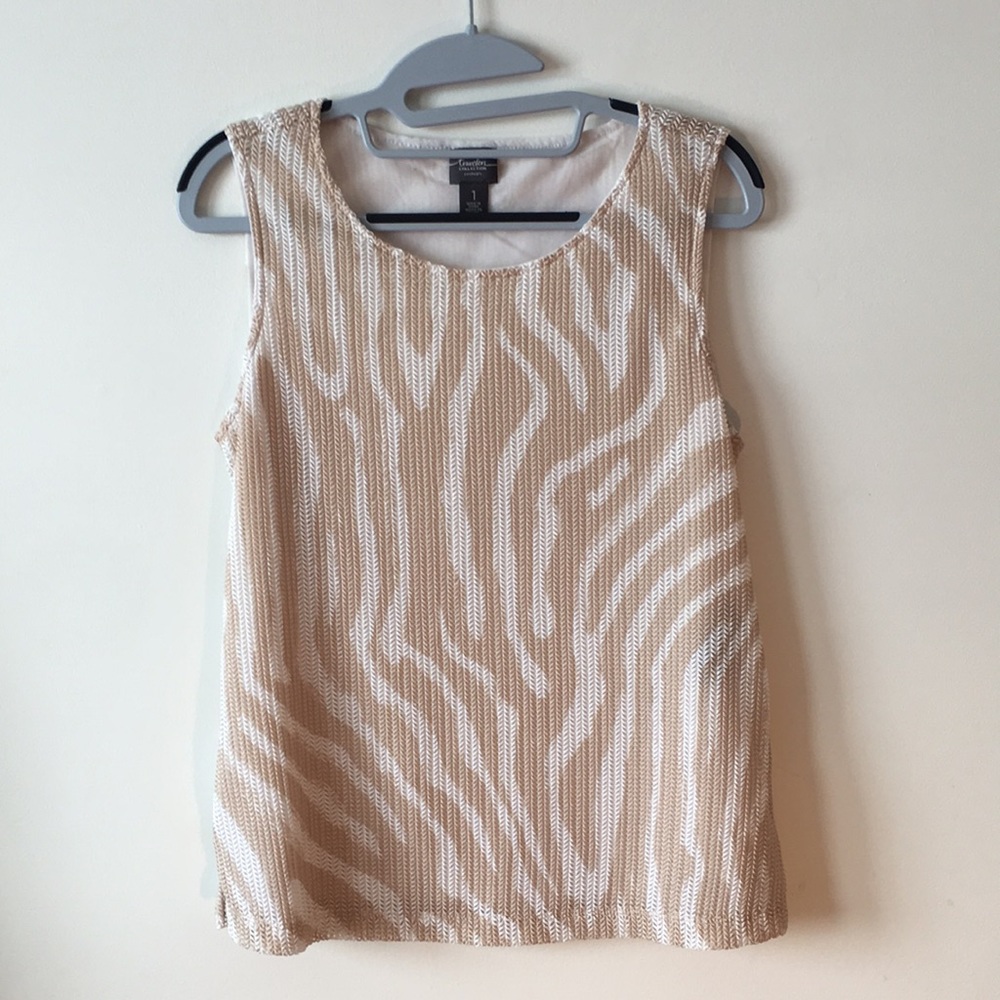 Chicos Travelers Collection Sleeveless Top